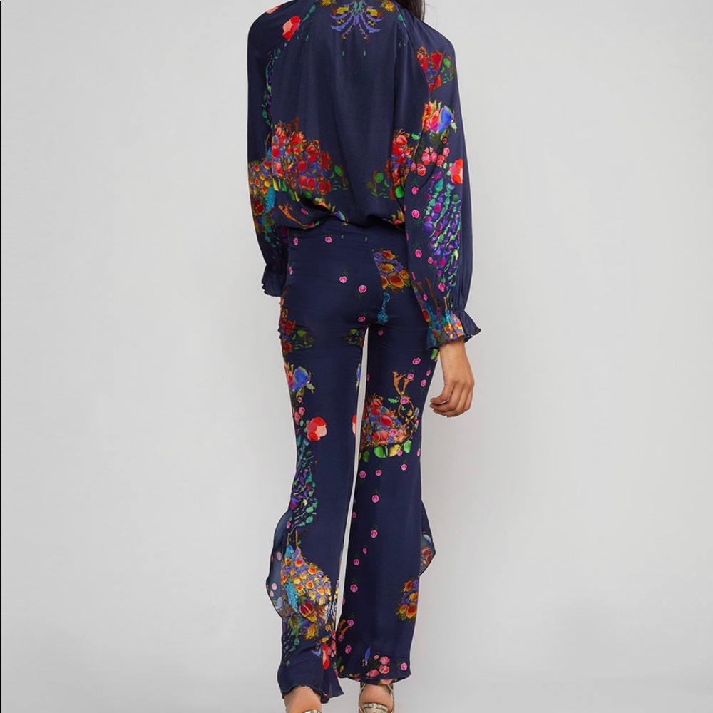 Floral ruffle pant - Cynthia Rowley